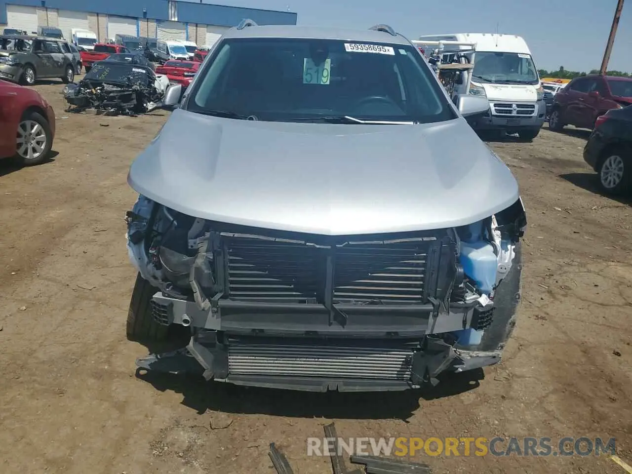 5 Photograph of a damaged car 2GNAXXEV3N6121785 CHEVROLET EQUINOX 2022