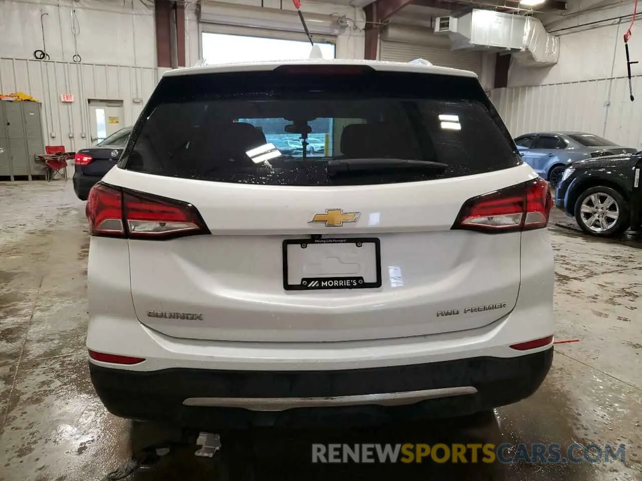 6 Photograph of a damaged car 2GNAXXEV5N6117690 CHEVROLET EQUINOX 2022