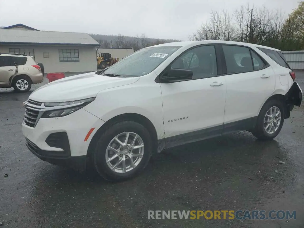 1 Photograph of a damaged car 3GNAX5EV4NS118755 CHEVROLET EQUINOX 2022