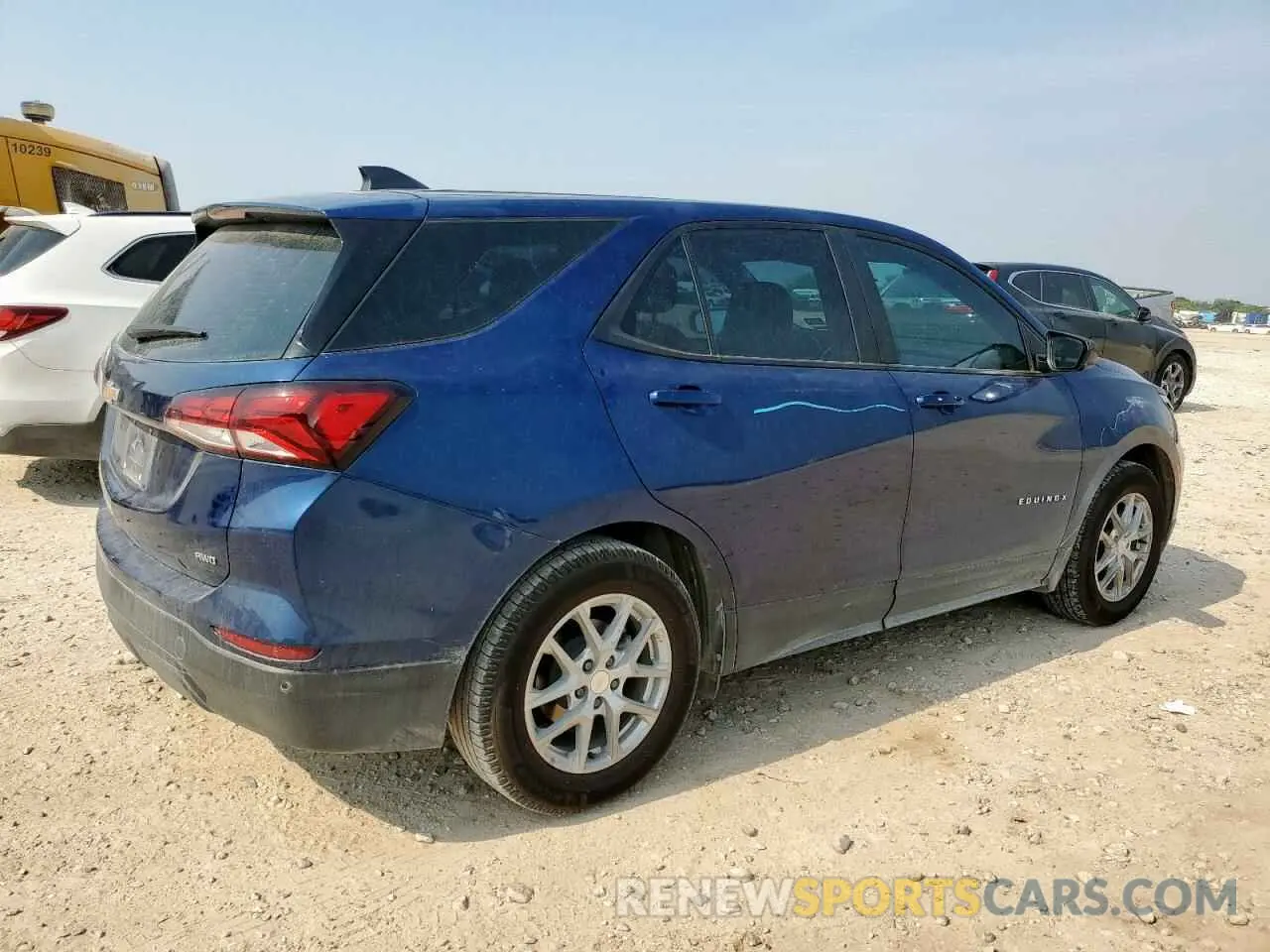 3 Photograph of a damaged car 3GNAX5EV4NS152128 CHEVROLET EQUINOX 2022