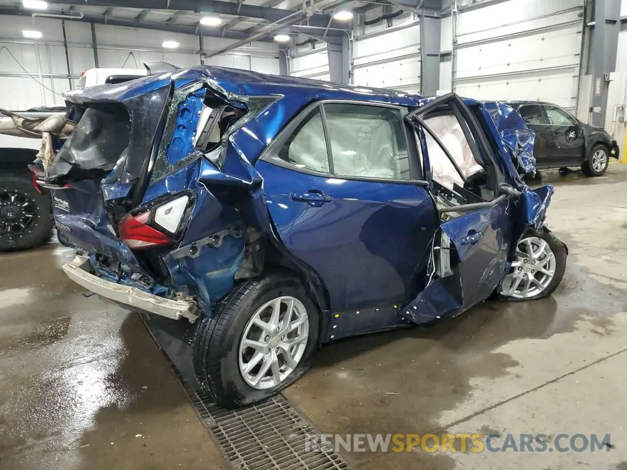 3 Photograph of a damaged car 3GNAXHEV0NS211581 CHEVROLET EQUINOX 2022