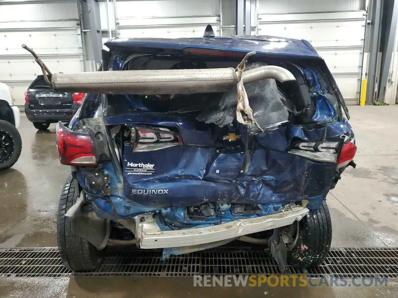 6 Photograph of a damaged car 3GNAXHEV0NS211581 CHEVROLET EQUINOX 2022