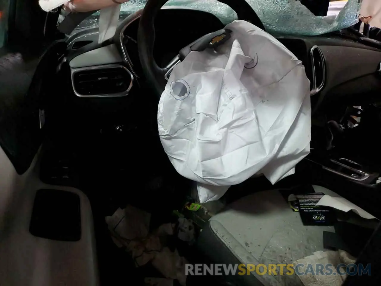 8 Photograph of a damaged car 3GNAXHEV0NS211581 CHEVROLET EQUINOX 2022