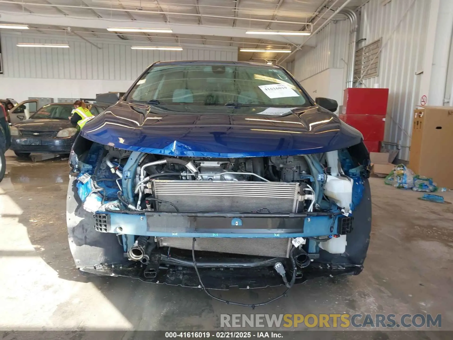 12 Photograph of a damaged car 3GNAXHEV1NS106726 CHEVROLET EQUINOX 2022