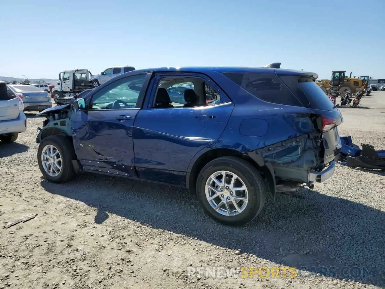 2 Photograph of a damaged car 3GNAXHEV1NS214392 CHEVROLET EQUINOX 2022