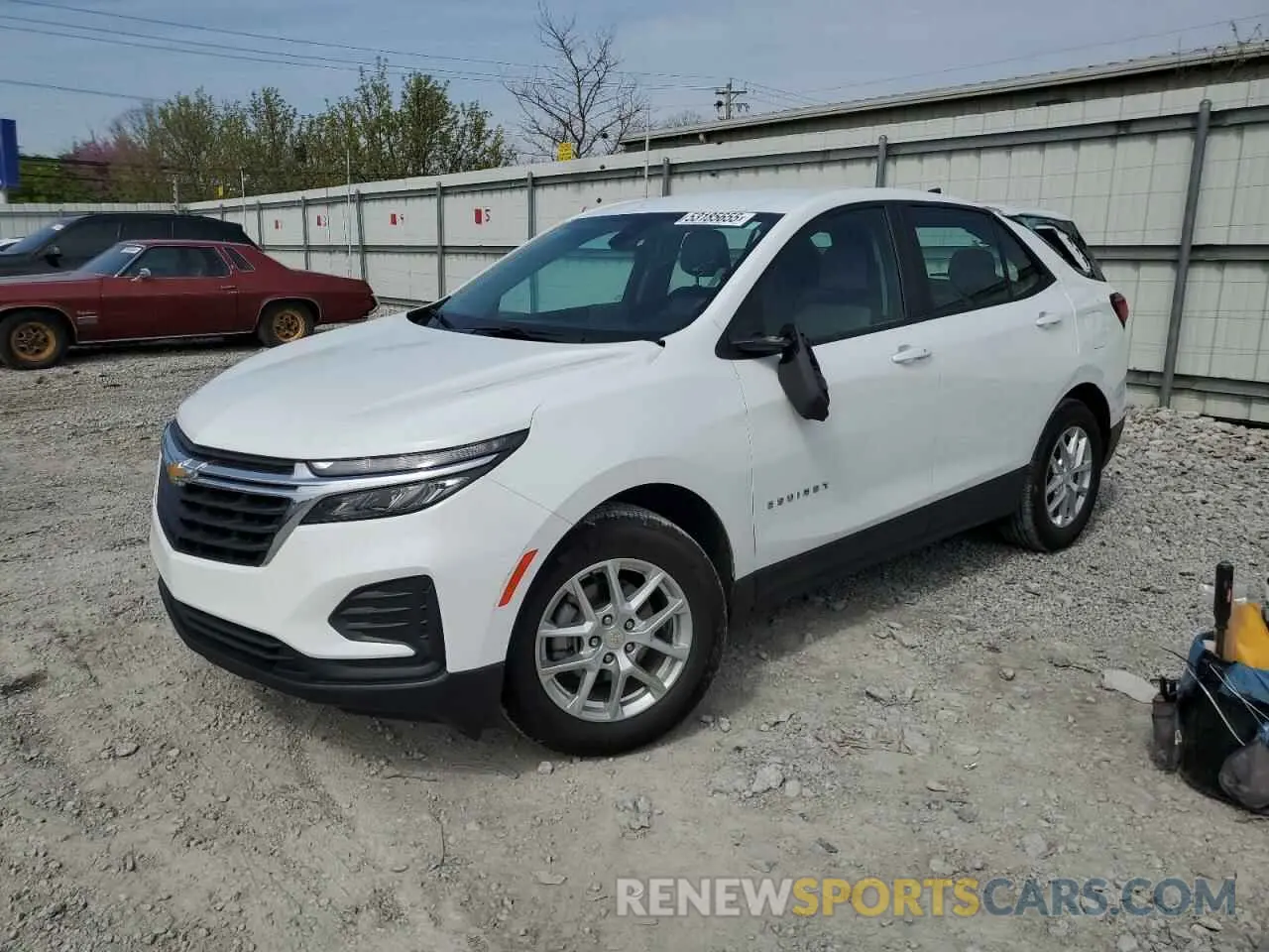 1 Photograph of a damaged car 3GNAXHEV1NS225702 CHEVROLET EQUINOX 2022