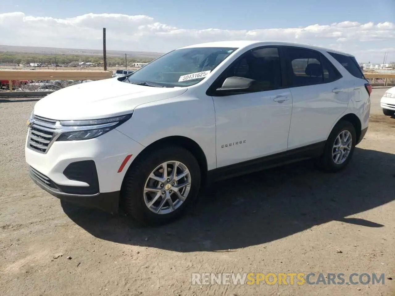 1 Photograph of a damaged car 3GNAXHEV2NS158091 CHEVROLET EQUINOX 2022