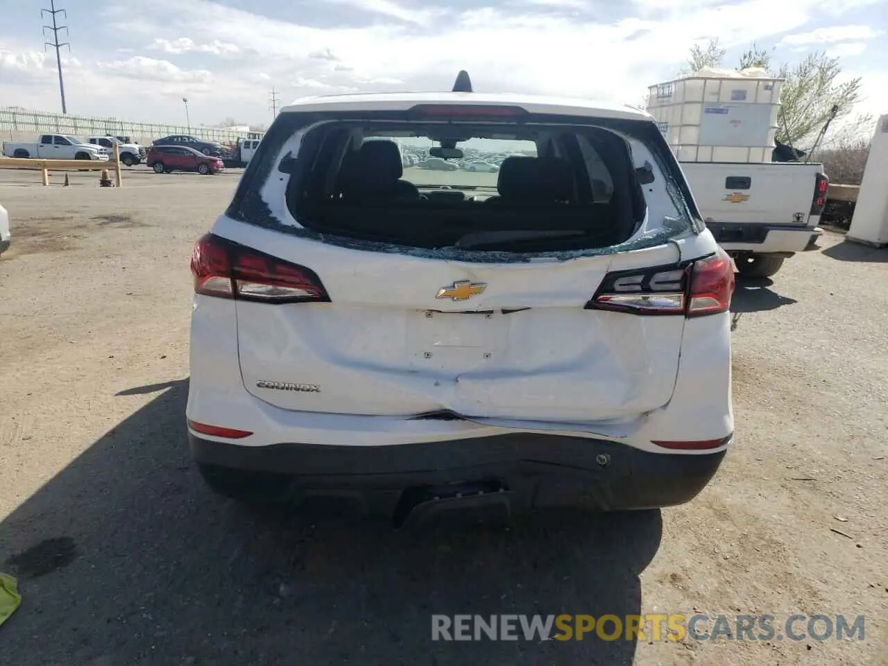 6 Photograph of a damaged car 3GNAXHEV2NS158091 CHEVROLET EQUINOX 2022