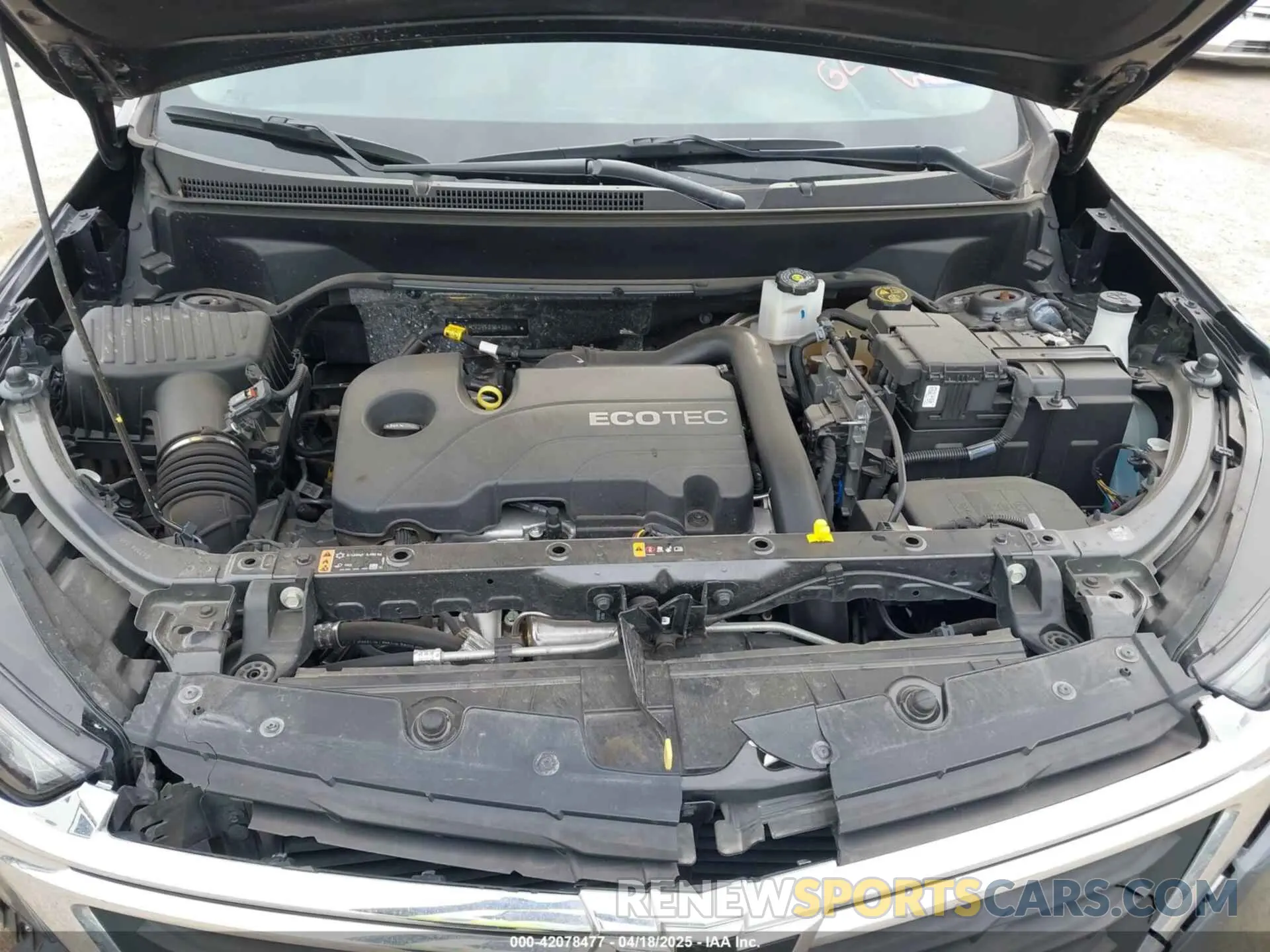 10 Photograph of a damaged car 3GNAXHEV2NS236420 CHEVROLET EQUINOX 2022