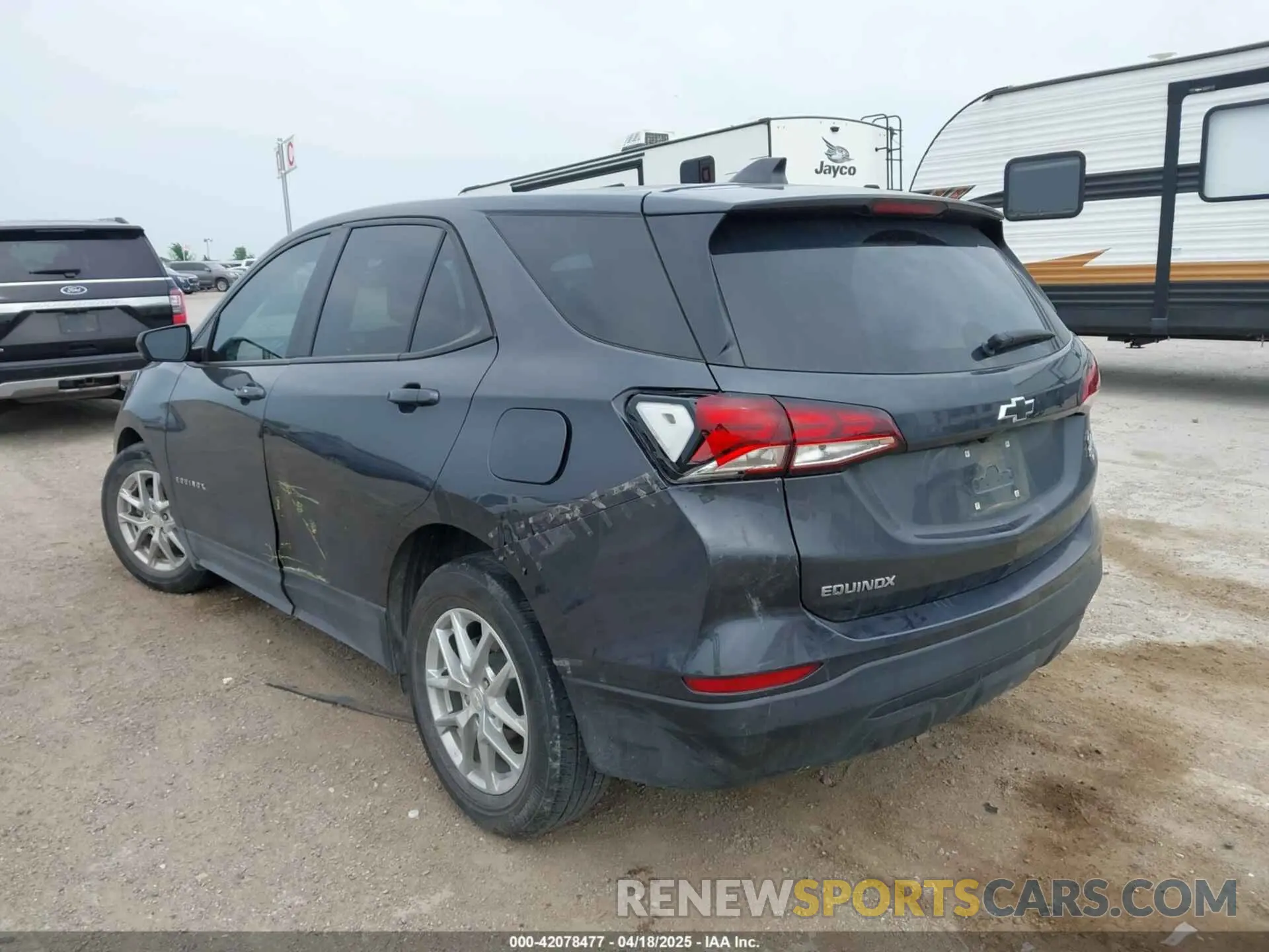 3 Photograph of a damaged car 3GNAXHEV2NS236420 CHEVROLET EQUINOX 2022