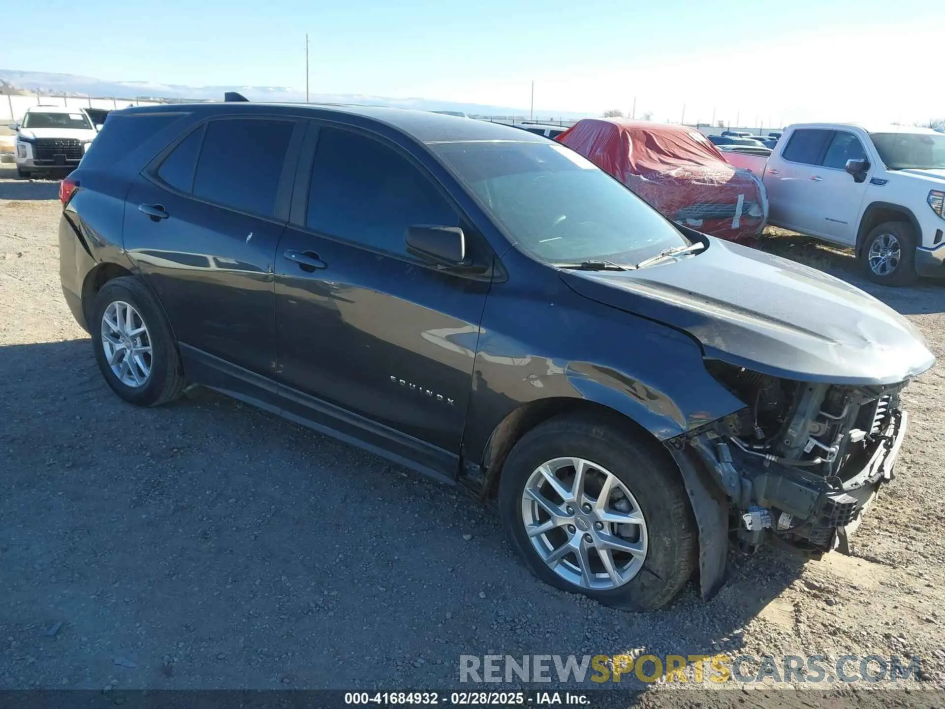 1 Photograph of a damaged car 3GNAXHEV3NS167589 CHEVROLET EQUINOX 2022