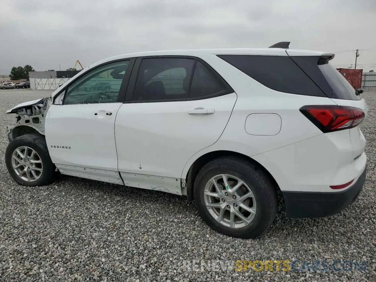 2 Photograph of a damaged car 3GNAXHEV3NS234207 CHEVROLET EQUINOX 2022