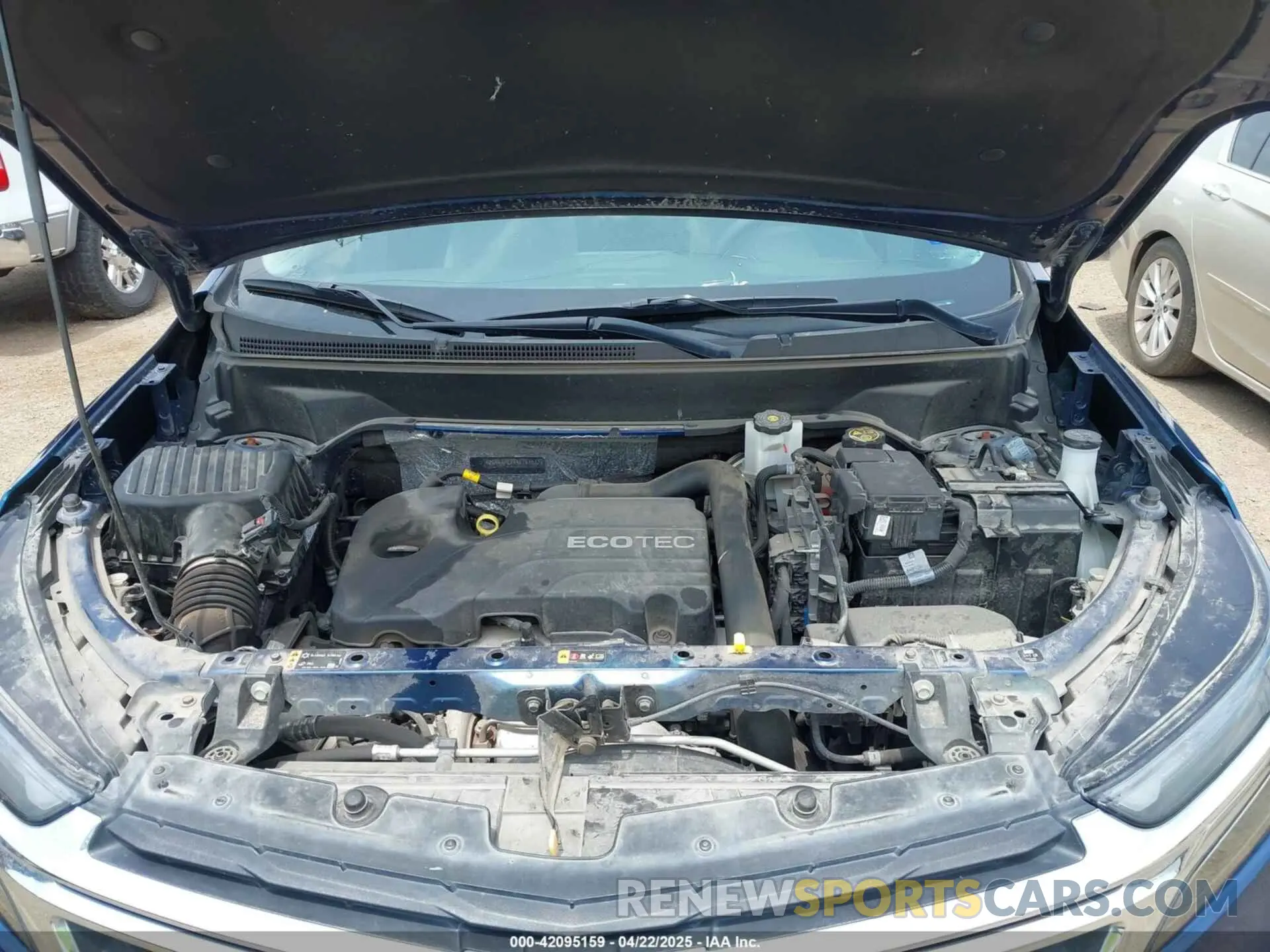 10 Photograph of a damaged car 3GNAXHEV4NS153877 CHEVROLET EQUINOX 2022