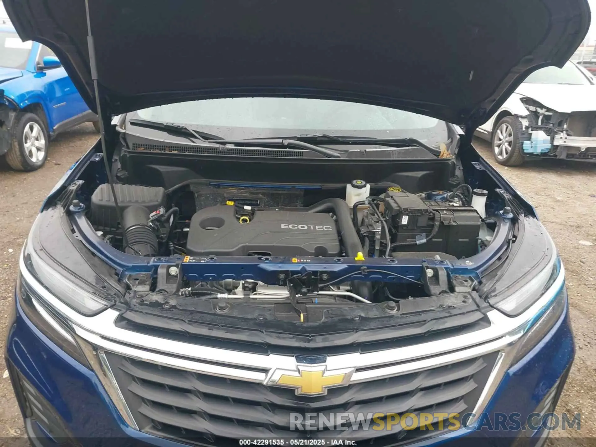 10 Photograph of a damaged car 3GNAXHEV4NS226939 CHEVROLET EQUINOX 2022