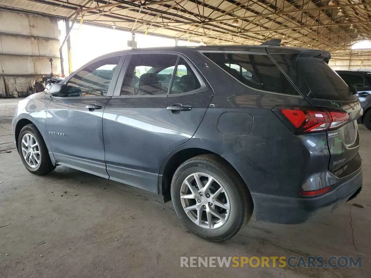 2 Photograph of a damaged car 3GNAXHEV5NS156870 CHEVROLET EQUINOX 2022