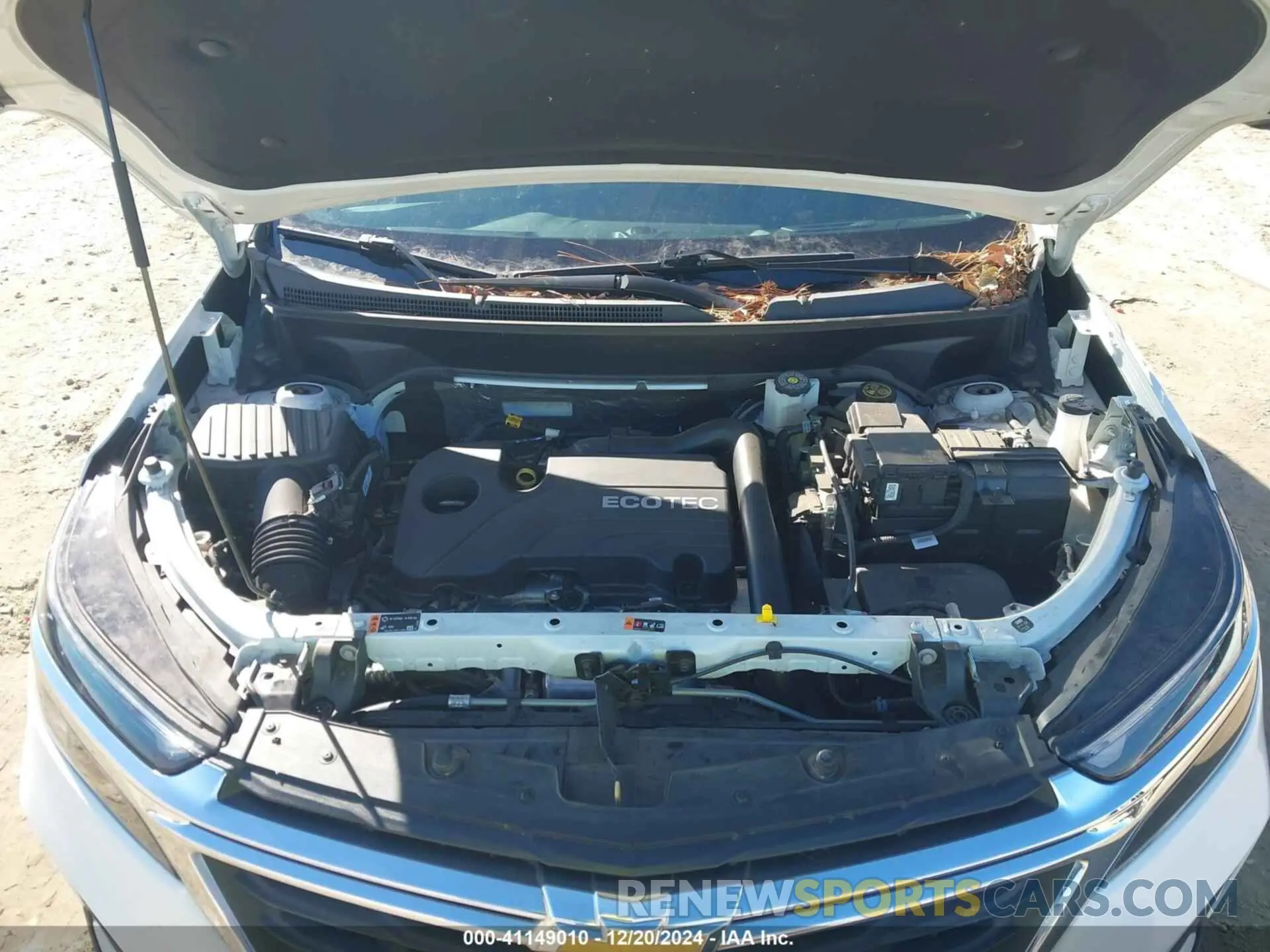 10 Photograph of a damaged car 3GNAXHEV5NS170333 CHEVROLET EQUINOX 2022
