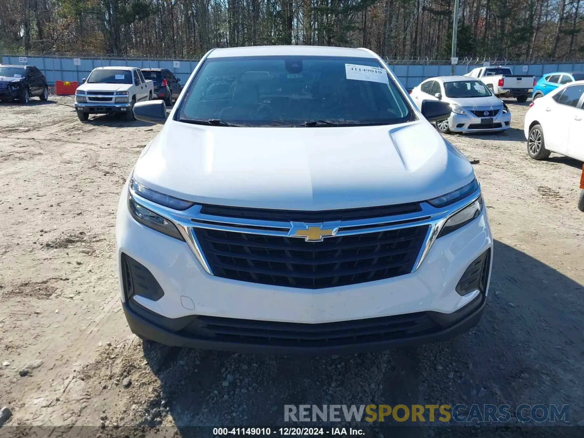 12 Photograph of a damaged car 3GNAXHEV5NS170333 CHEVROLET EQUINOX 2022