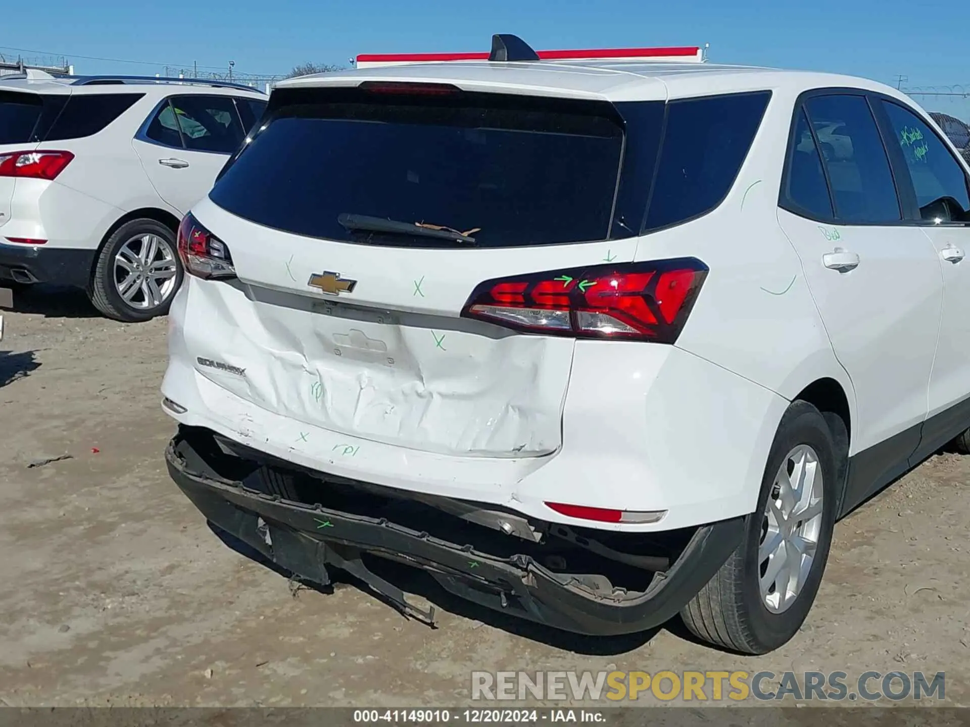 6 Photograph of a damaged car 3GNAXHEV5NS170333 CHEVROLET EQUINOX 2022
