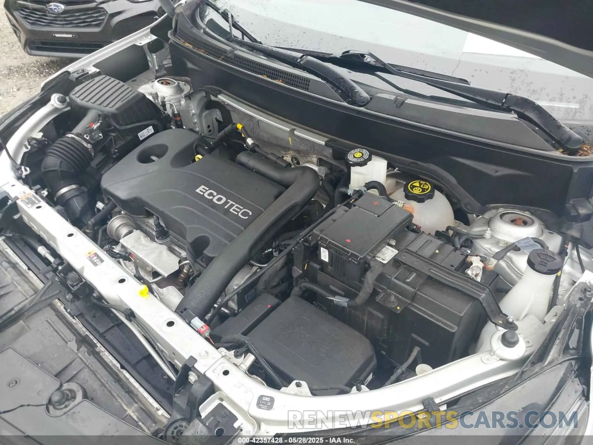 10 Photograph of a damaged car 3GNAXHEV6NS159907 CHEVROLET EQUINOX 2022