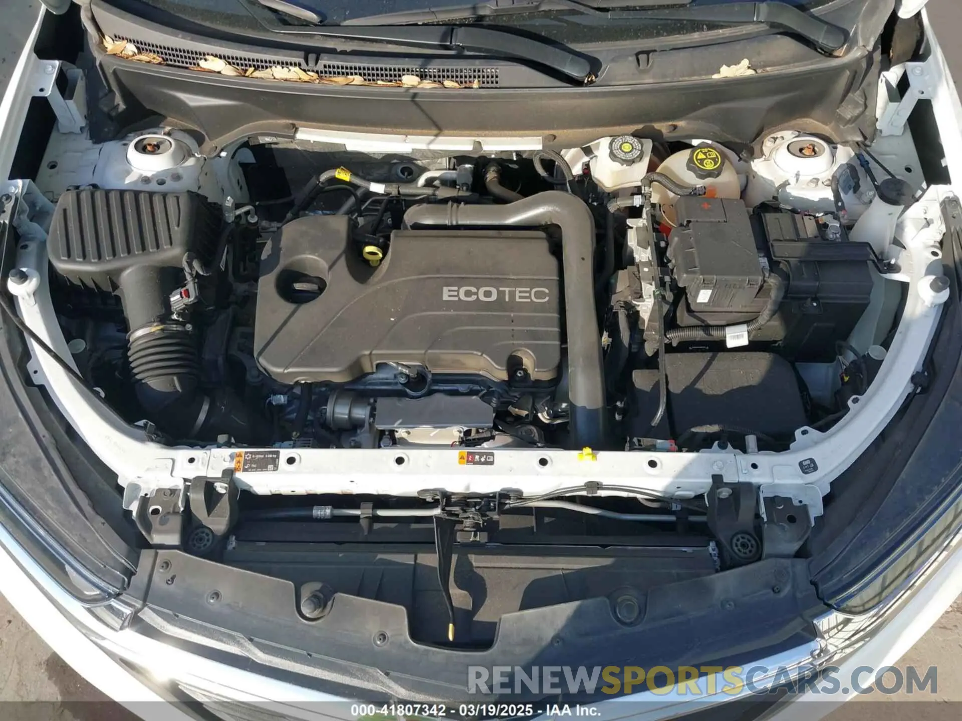 10 Photograph of a damaged car 3GNAXHEV7NS107864 CHEVROLET EQUINOX 2022