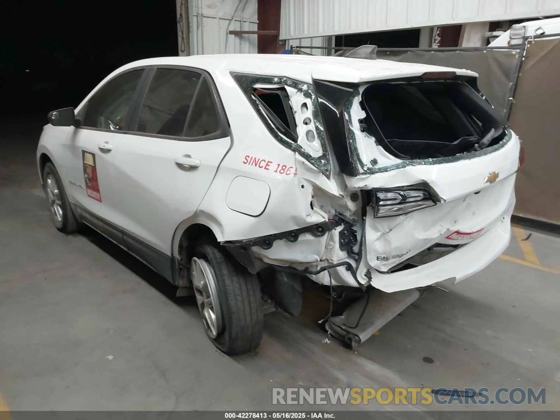 3 Photograph of a damaged car 3GNAXHEV7NS157437 CHEVROLET EQUINOX 2022