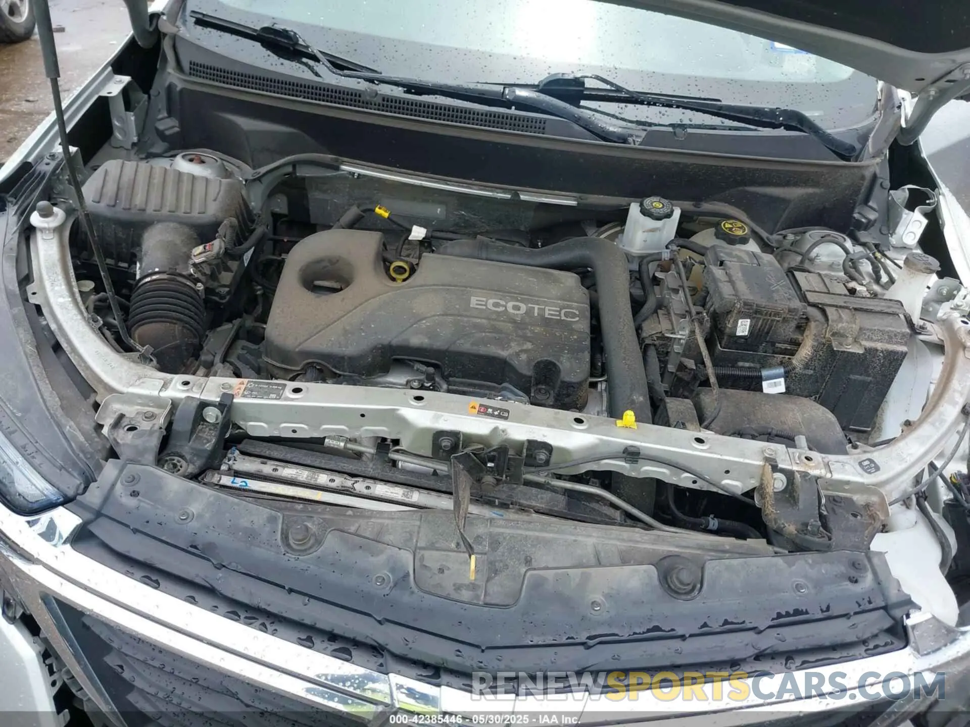 10 Photograph of a damaged car 3GNAXHEV7NS161441 CHEVROLET EQUINOX 2022