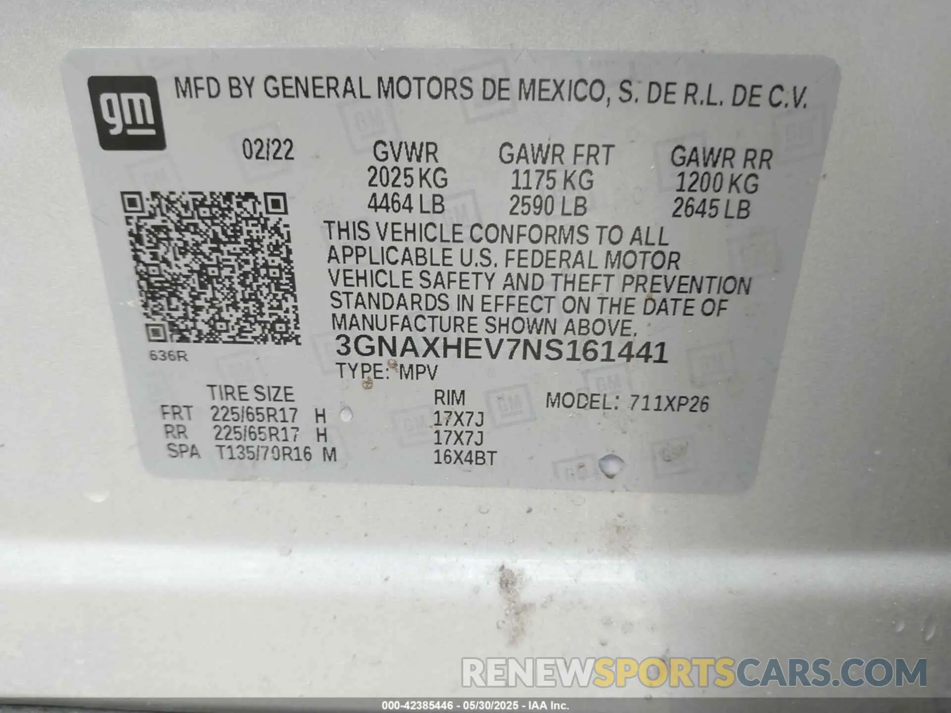 9 Photograph of a damaged car 3GNAXHEV7NS161441 CHEVROLET EQUINOX 2022