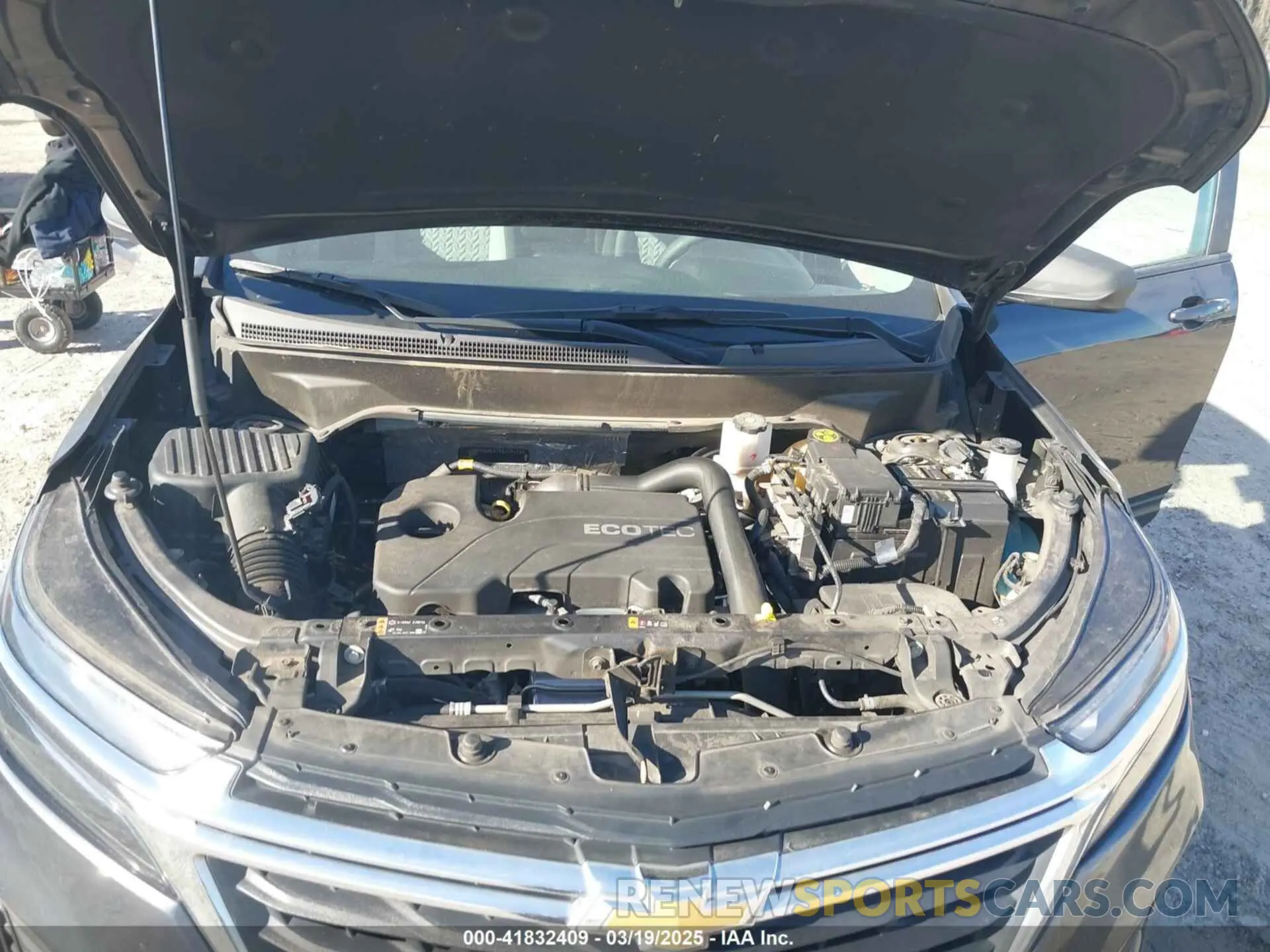 10 Photograph of a damaged car 3GNAXHEV7NS174173 CHEVROLET EQUINOX 2022