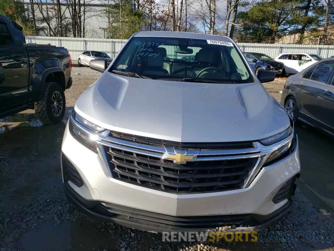 5 Photograph of a damaged car 3GNAXHEV8NS148066 CHEVROLET EQUINOX 2022