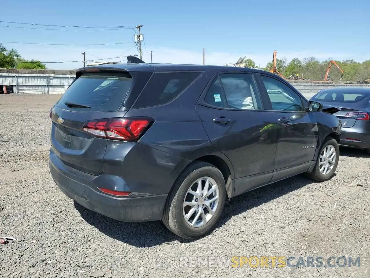 3 Photograph of a damaged car 3GNAXHEV8NS148679 CHEVROLET EQUINOX 2022