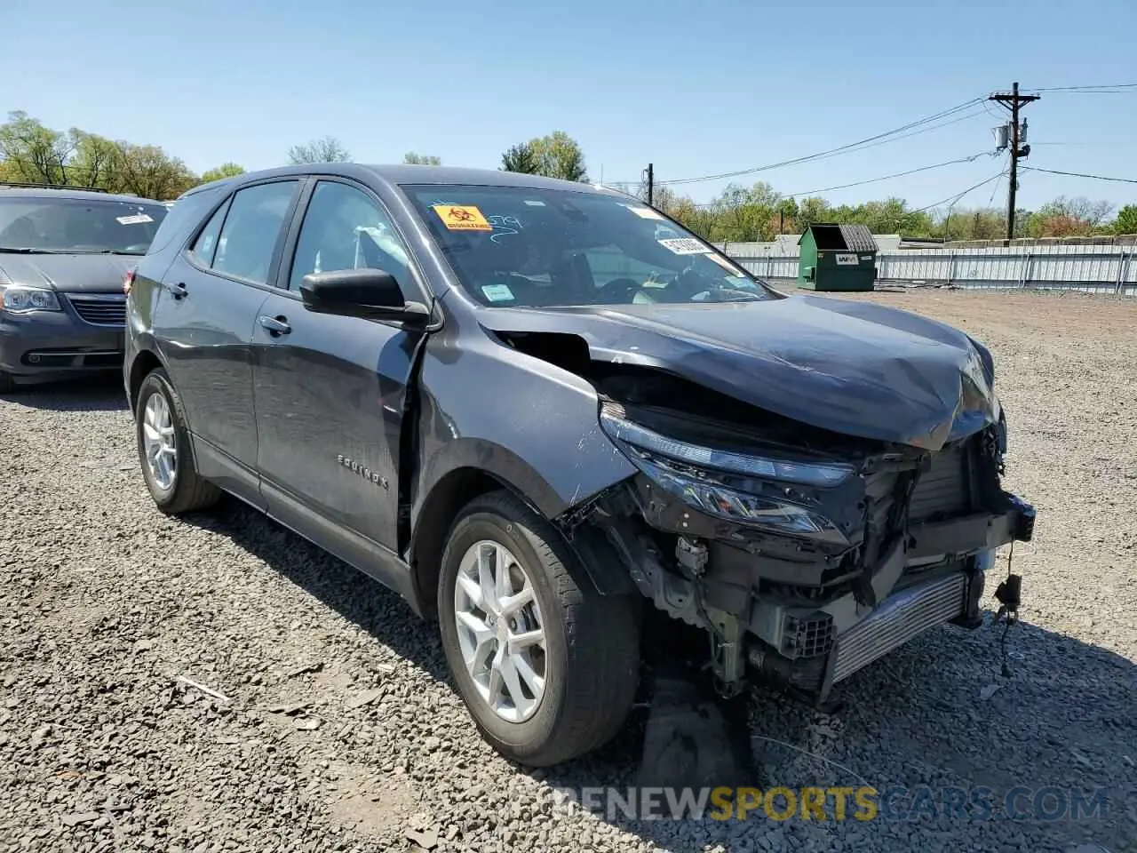 4 Photograph of a damaged car 3GNAXHEV8NS148679 CHEVROLET EQUINOX 2022