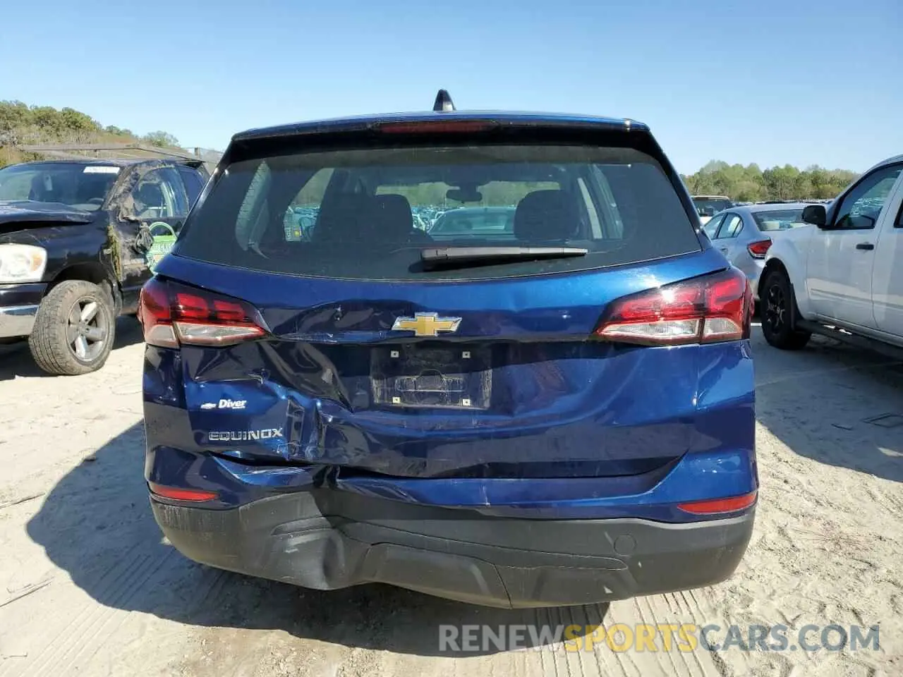 6 Photograph of a damaged car 3GNAXHEV8NS154143 CHEVROLET EQUINOX 2022