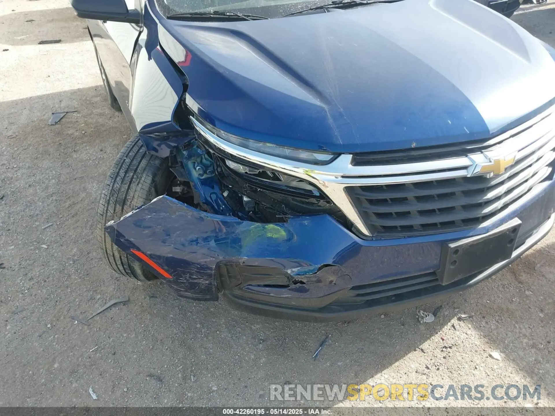 6 Photograph of a damaged car 3GNAXHEV8NS245316 CHEVROLET EQUINOX 2022