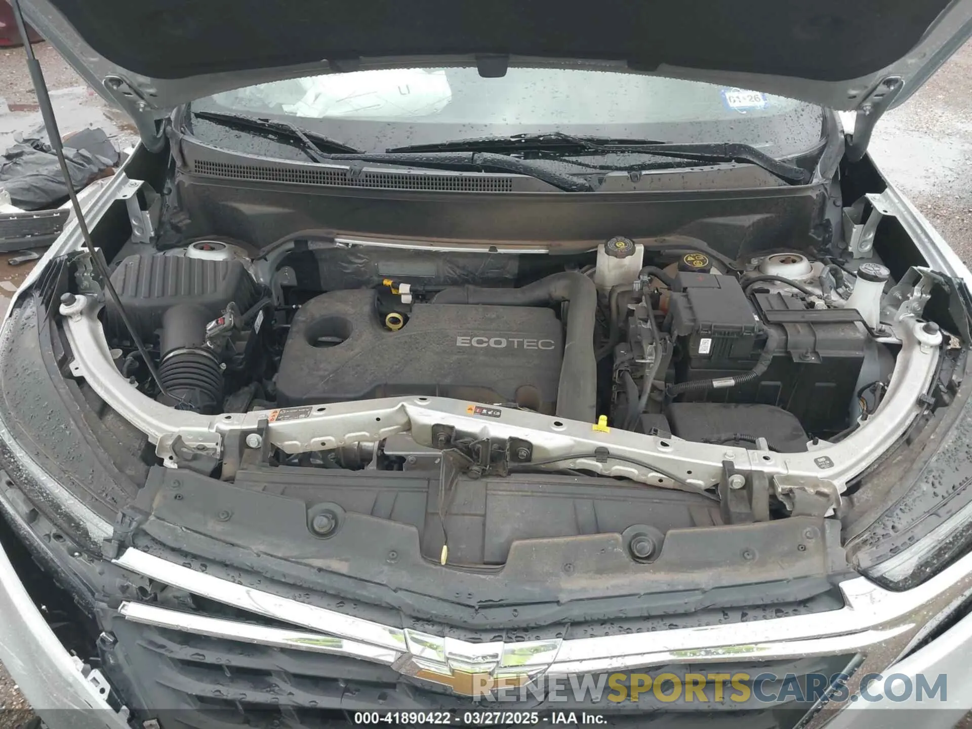 10 Photograph of a damaged car 3GNAXHEV9NS114301 CHEVROLET EQUINOX 2022