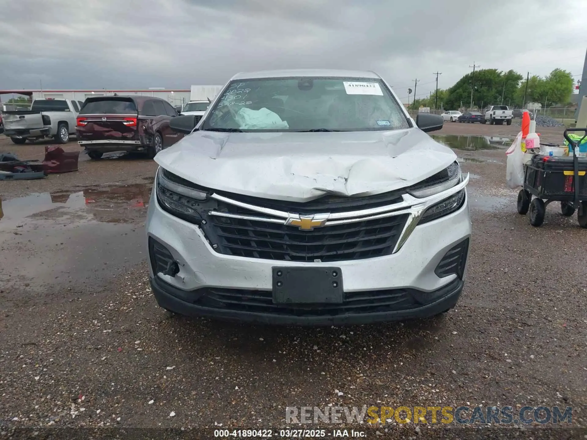 12 Photograph of a damaged car 3GNAXHEV9NS114301 CHEVROLET EQUINOX 2022