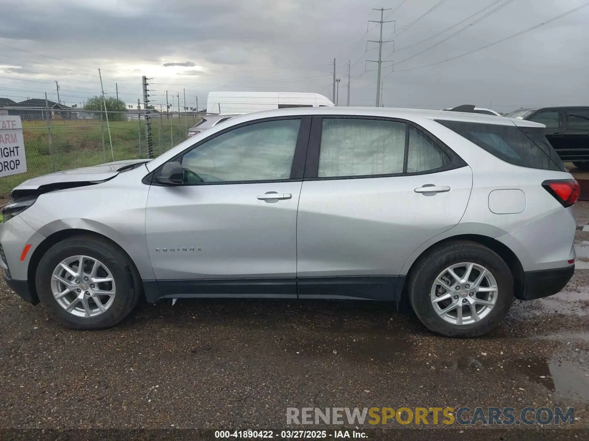 14 Photograph of a damaged car 3GNAXHEV9NS114301 CHEVROLET EQUINOX 2022
