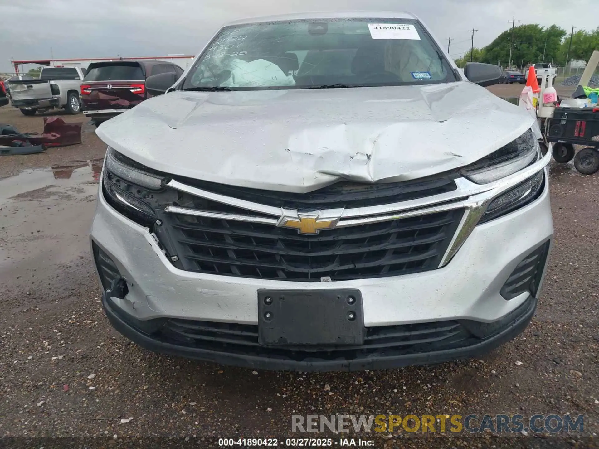 6 Photograph of a damaged car 3GNAXHEV9NS114301 CHEVROLET EQUINOX 2022