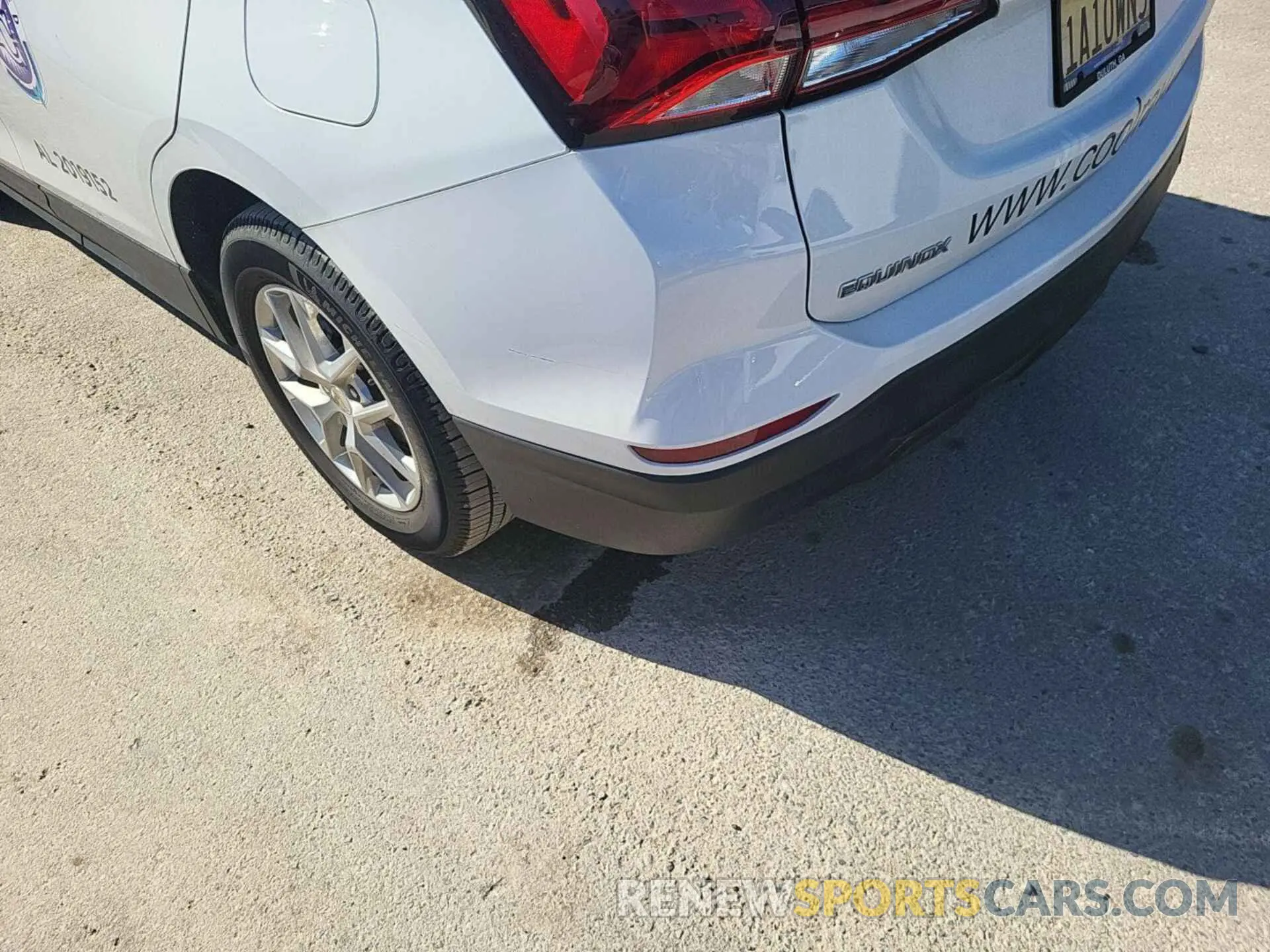 22 Photograph of a damaged car 3GNAXHEV9NS177074 CHEVROLET EQUINOX 2022