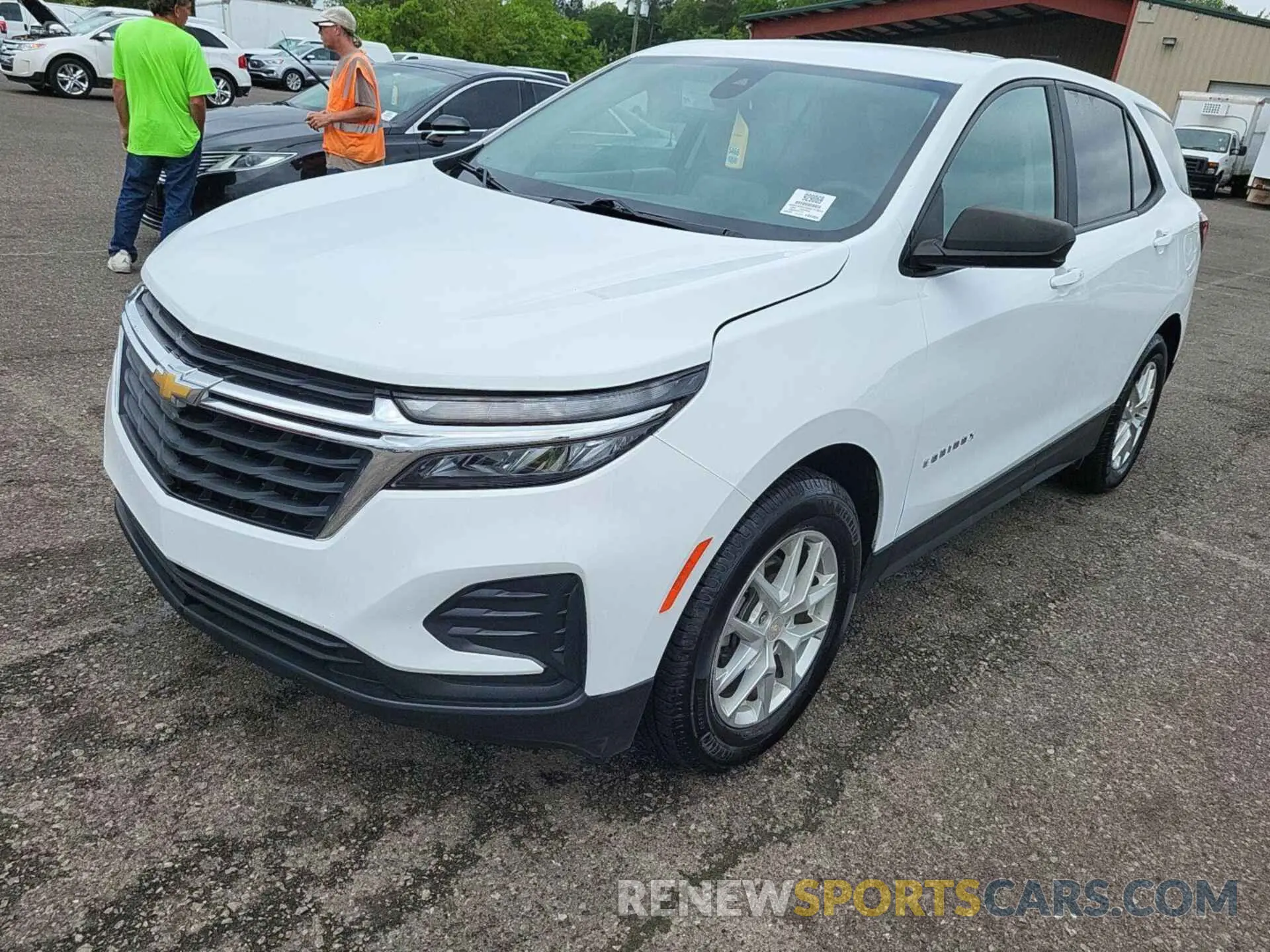 4 Photograph of a damaged car 3GNAXHEV9NS177074 CHEVROLET EQUINOX 2022