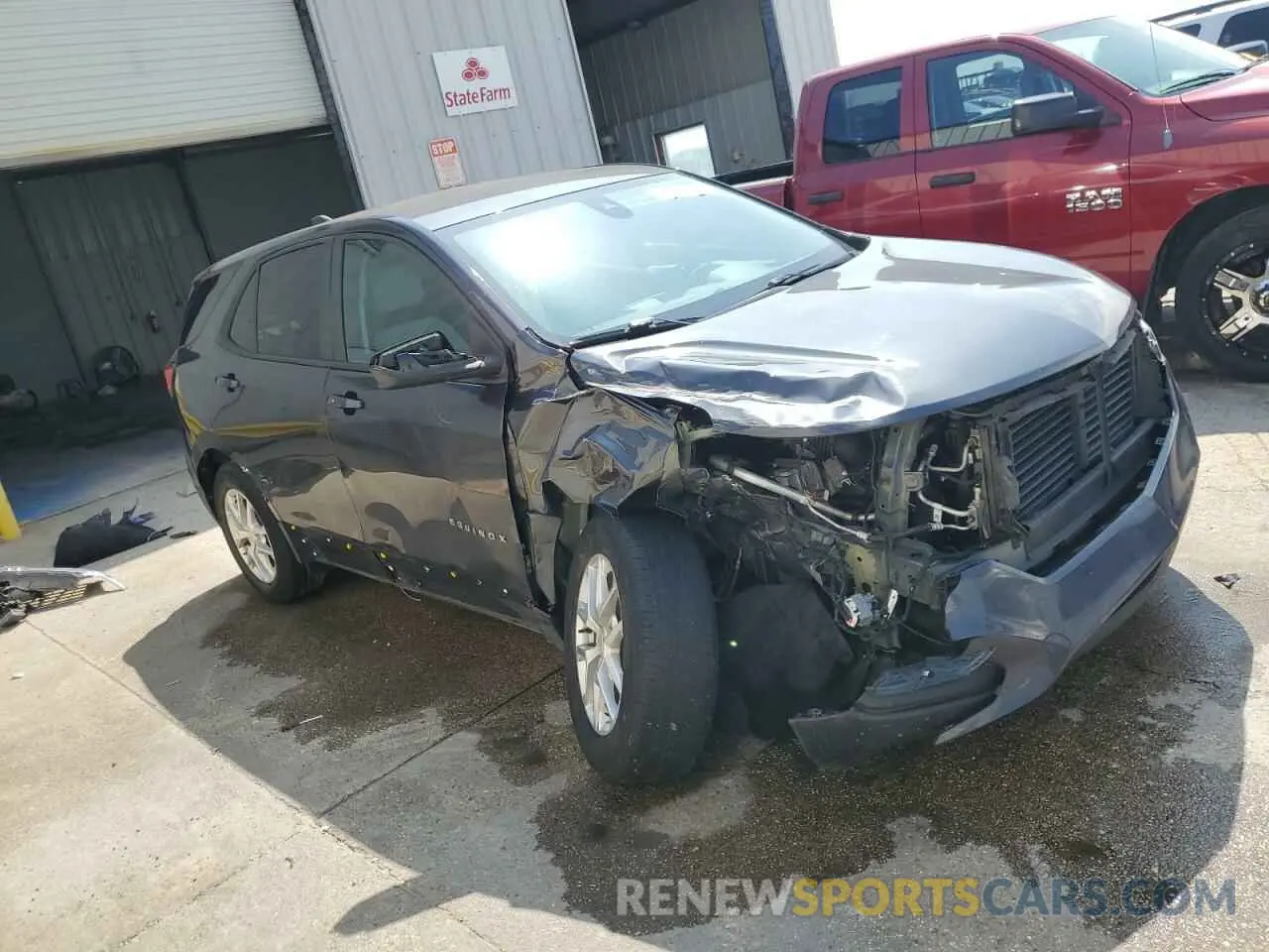 4 Photograph of a damaged car 3GNAXHEV9NS206248 CHEVROLET EQUINOX 2022