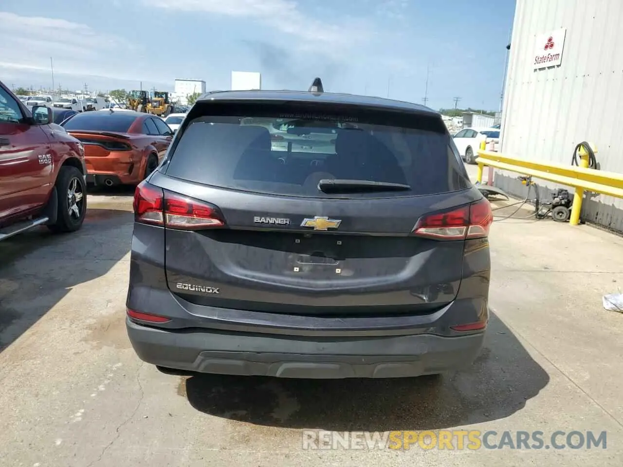 6 Photograph of a damaged car 3GNAXHEV9NS206248 CHEVROLET EQUINOX 2022