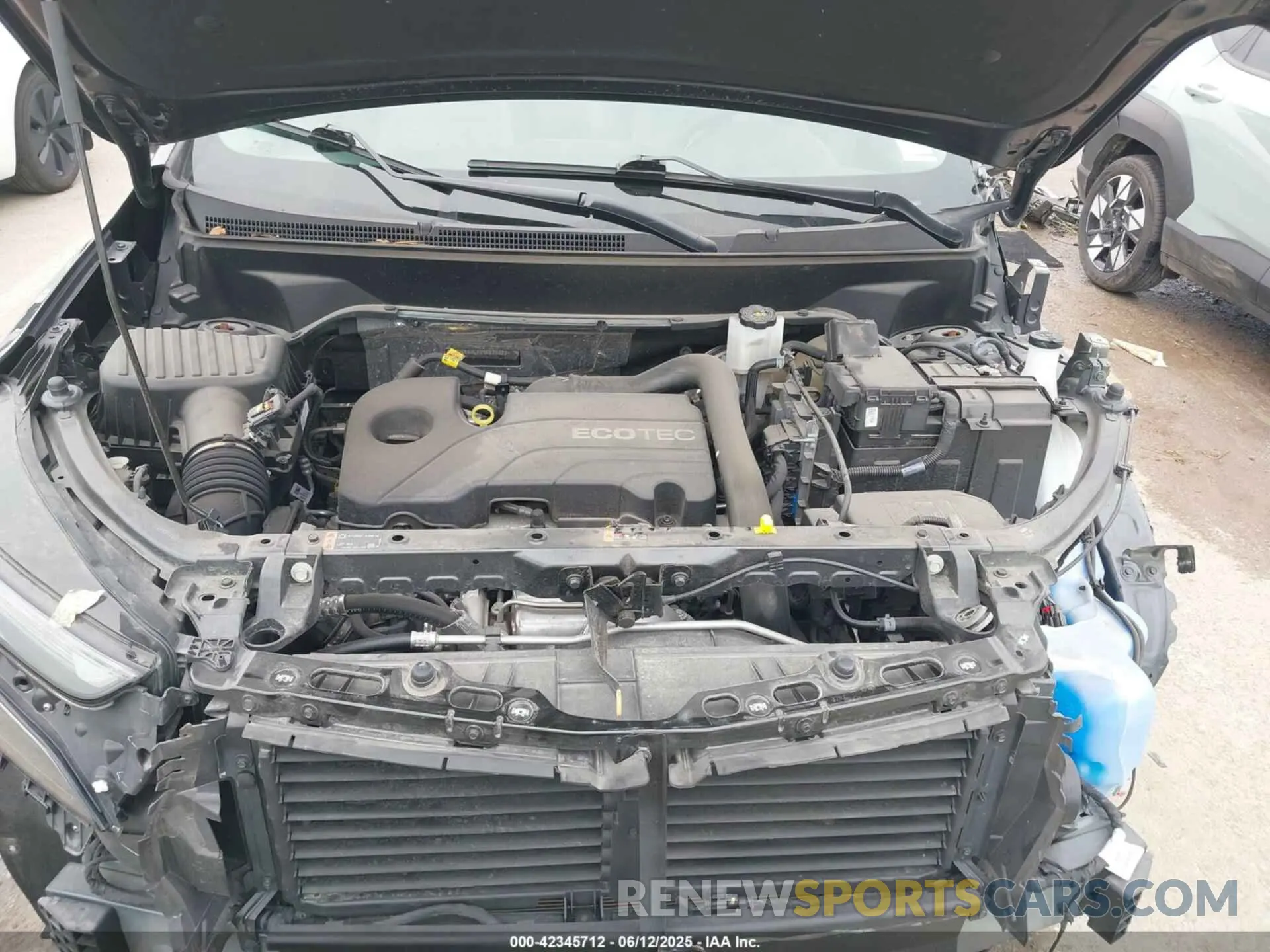 10 Photograph of a damaged car 3GNAXHEVXNS235323 CHEVROLET EQUINOX 2022