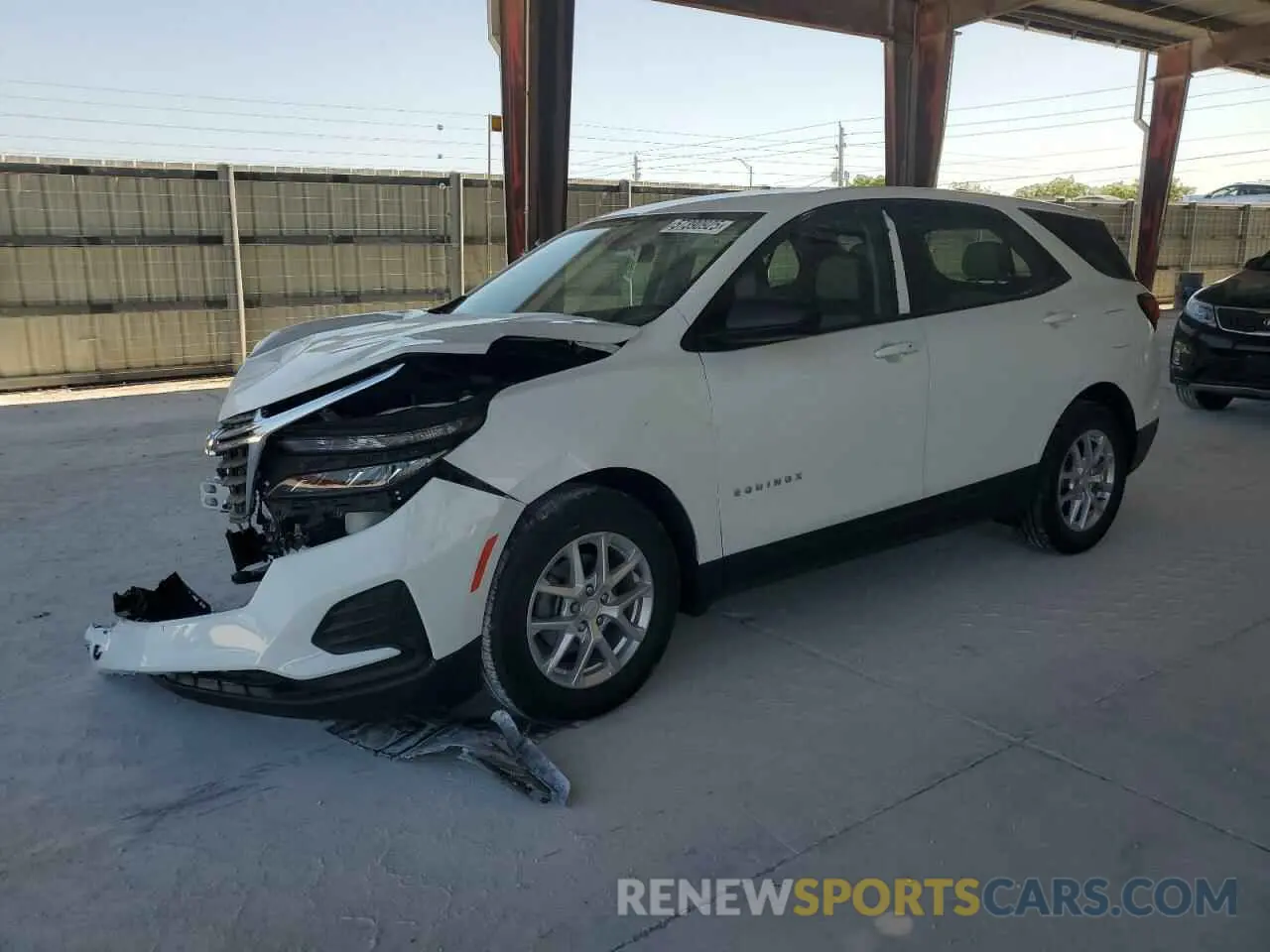 1 Photograph of a damaged car 3GNAXHEVXNS237315 CHEVROLET EQUINOX 2022
