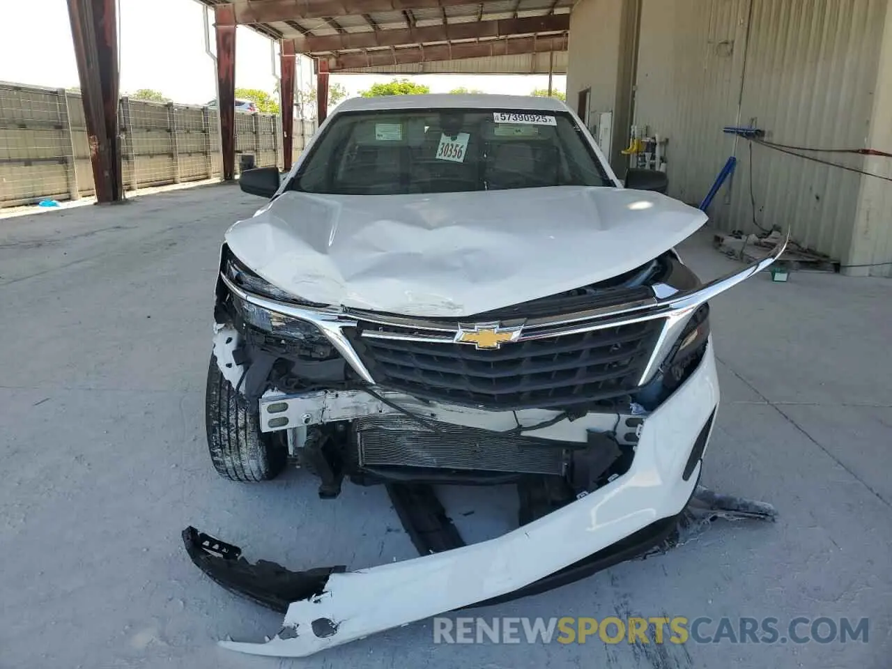 5 Photograph of a damaged car 3GNAXHEVXNS237315 CHEVROLET EQUINOX 2022