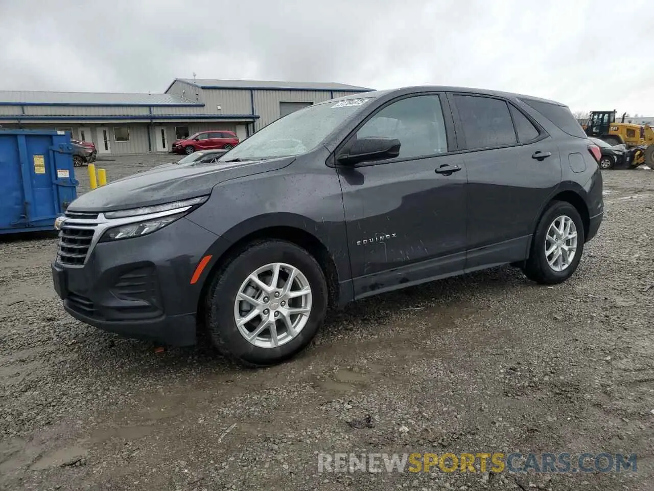 1 Photograph of a damaged car 3GNAXHEVXNS244233 CHEVROLET EQUINOX 2022