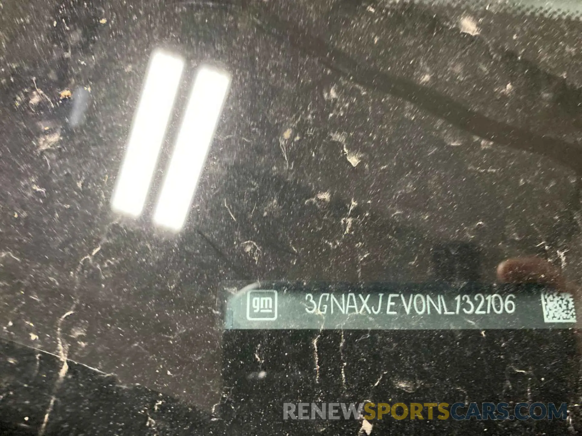 1 Photograph of a damaged car 3GNAXJEV0NL132106 CHEVROLET EQUINOX 2022