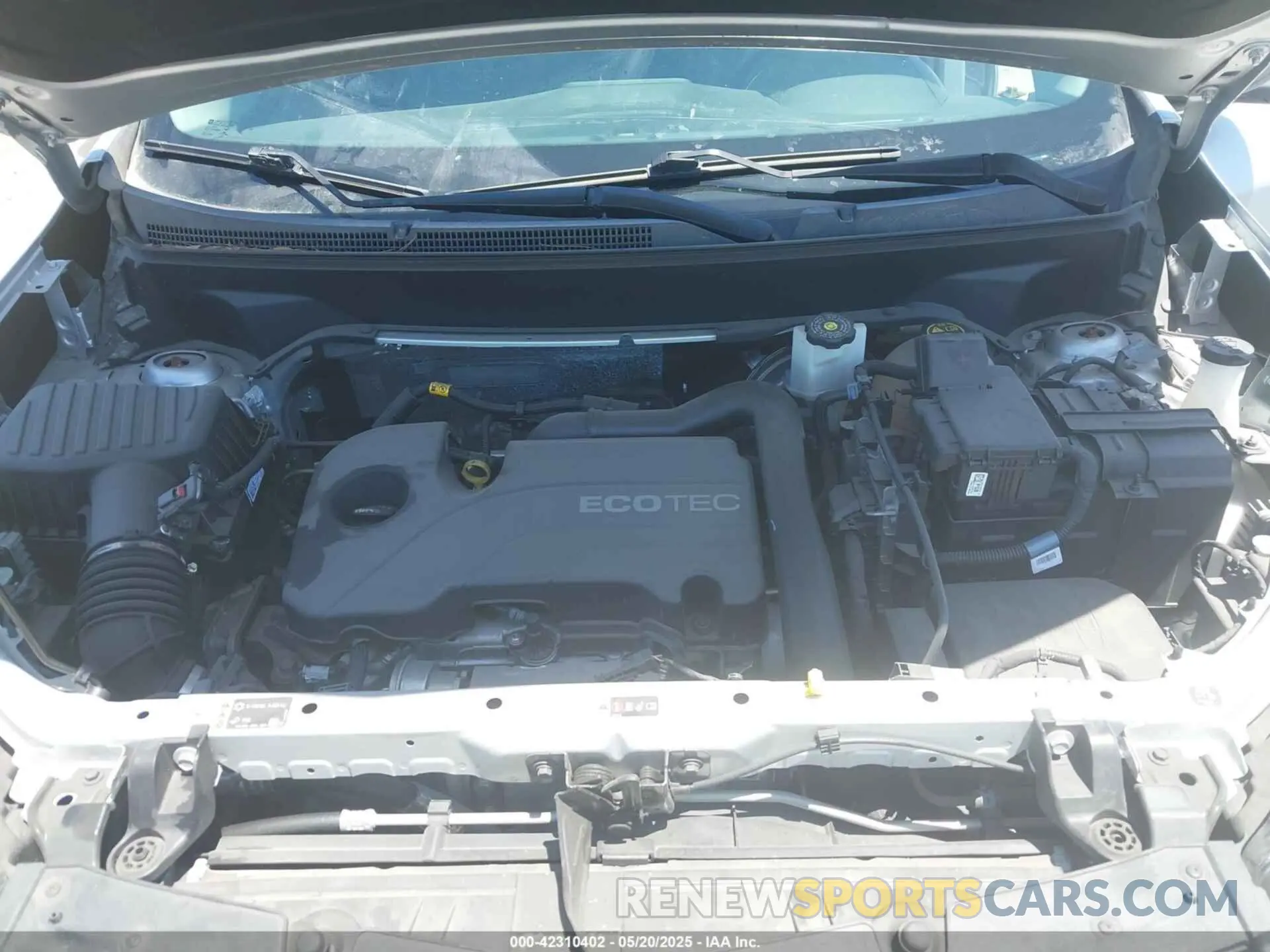 10 Photograph of a damaged car 3GNAXJEV0NL225062 CHEVROLET EQUINOX 2022