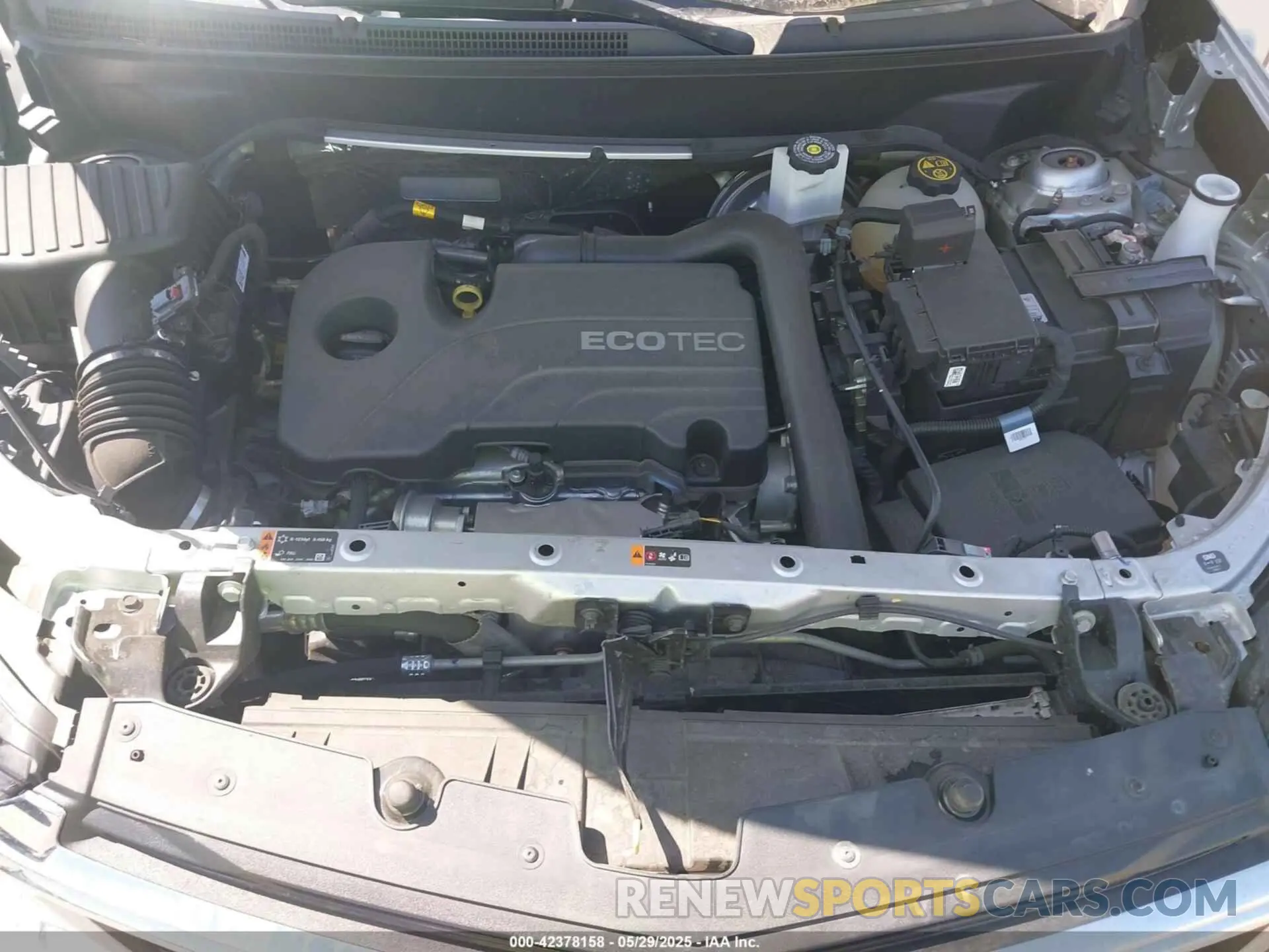 10 Photograph of a damaged car 3GNAXJEV0NL225353 CHEVROLET EQUINOX 2022