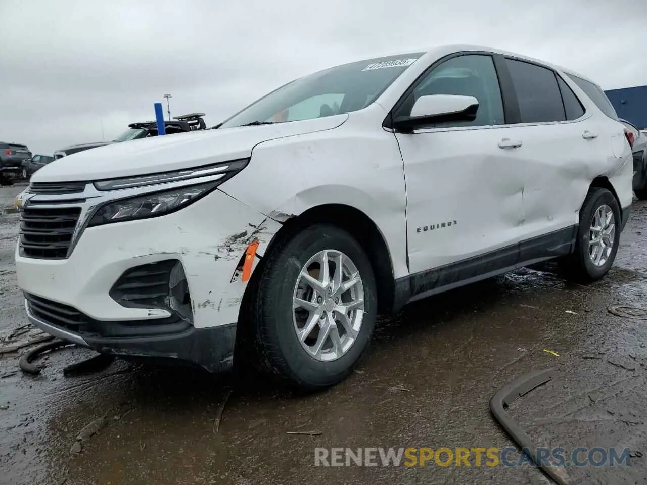 1 Photograph of a damaged car 3GNAXJEV1NL106162 CHEVROLET EQUINOX 2022