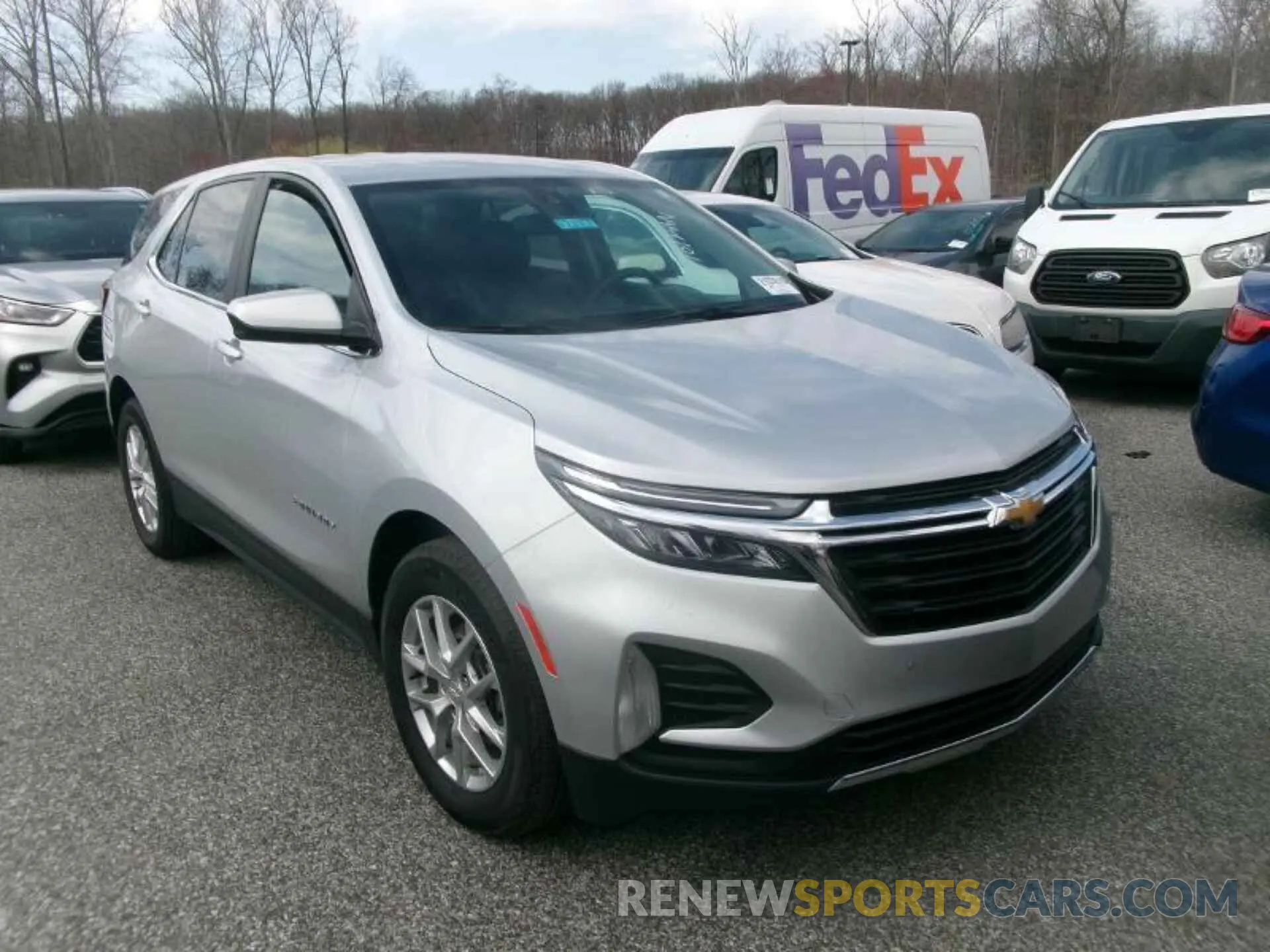 3 Photograph of a damaged car 3GNAXJEV2NL143723 CHEVROLET EQUINOX 2022